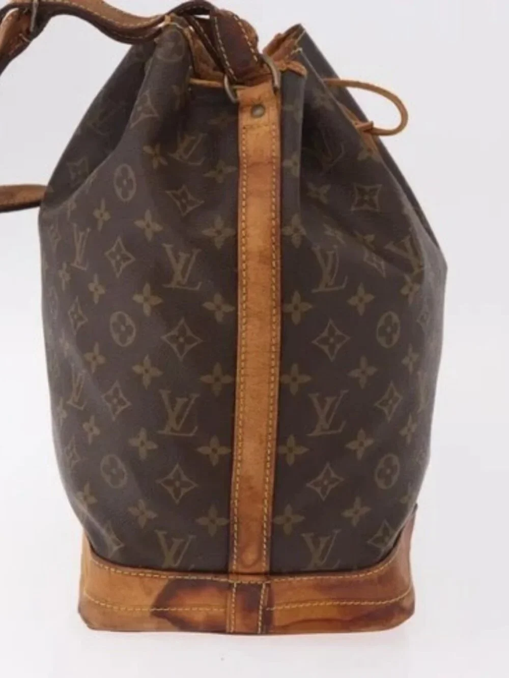 LOUIS VUITTON Monogram Noe Shoulder Bag M42224 LV Auth bs31904